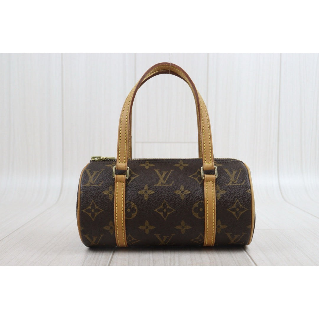 Include Entrupy Certificate of Authenticity｜Good ( Rank AB)｜ Louis Vuitton Monogram Mini Papillon 19 Handbag Shoulder Bag｜26072105