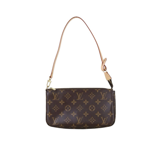 Include Entrupy Certificate of Authenticity｜Very Good ( Rank A)｜ Louis Vuitton Current Model Monogram Pochette Accessoires IC Chip model｜S26052206