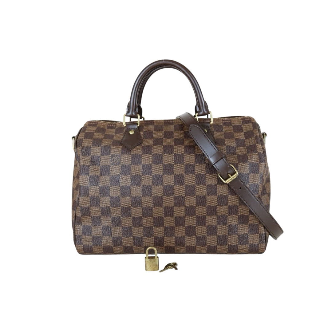 Good ( Rank AB)｜ LV Damier Speedy 30 Hand Bag With Shoulder Strap｜X26011111