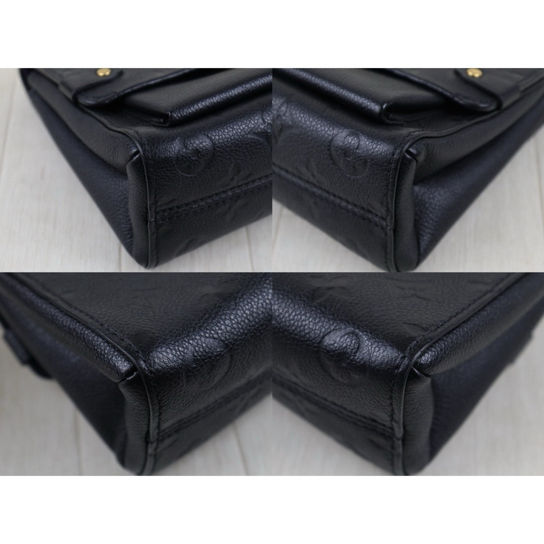 Include Entrupy Certificate of Authenticity｜Very Good ( Rank A) ｜Louis Vuitton Monogram Empreinte Vavin Leather Shoulder Bag Black IC Chips Model ｜S26051501