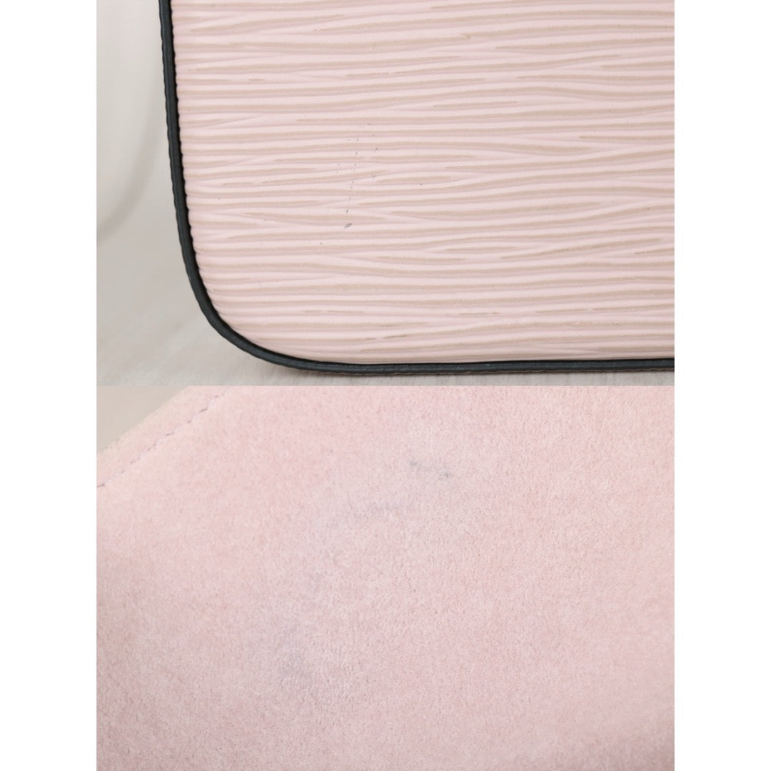 Good ( Rank AB)｜LV Epi Pochette Felicie Shoulder Bag Pink｜X25091411