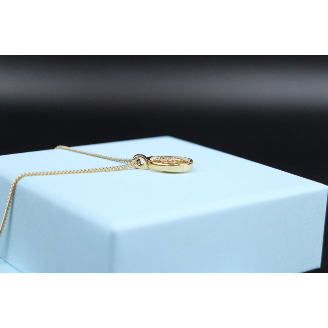 Rank AB ｜ Dior CD Necklace Gold Plated ｜V24030755