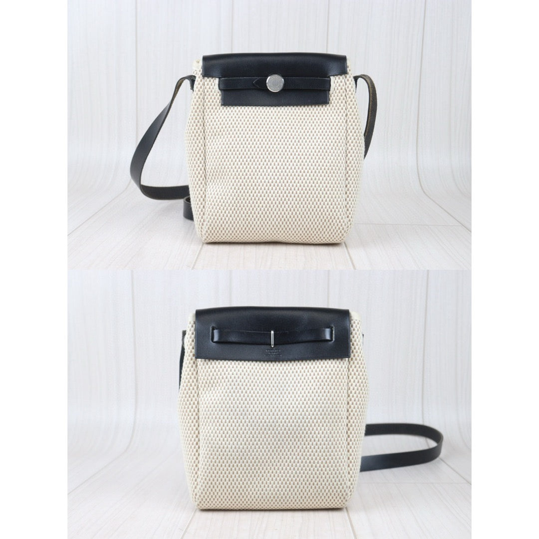 Good ( Rank AB)｜ HERMES Mini  Herbag TPM Shoulder Bag  □H  Stamp Made in 2004 Year  ｜P24083013