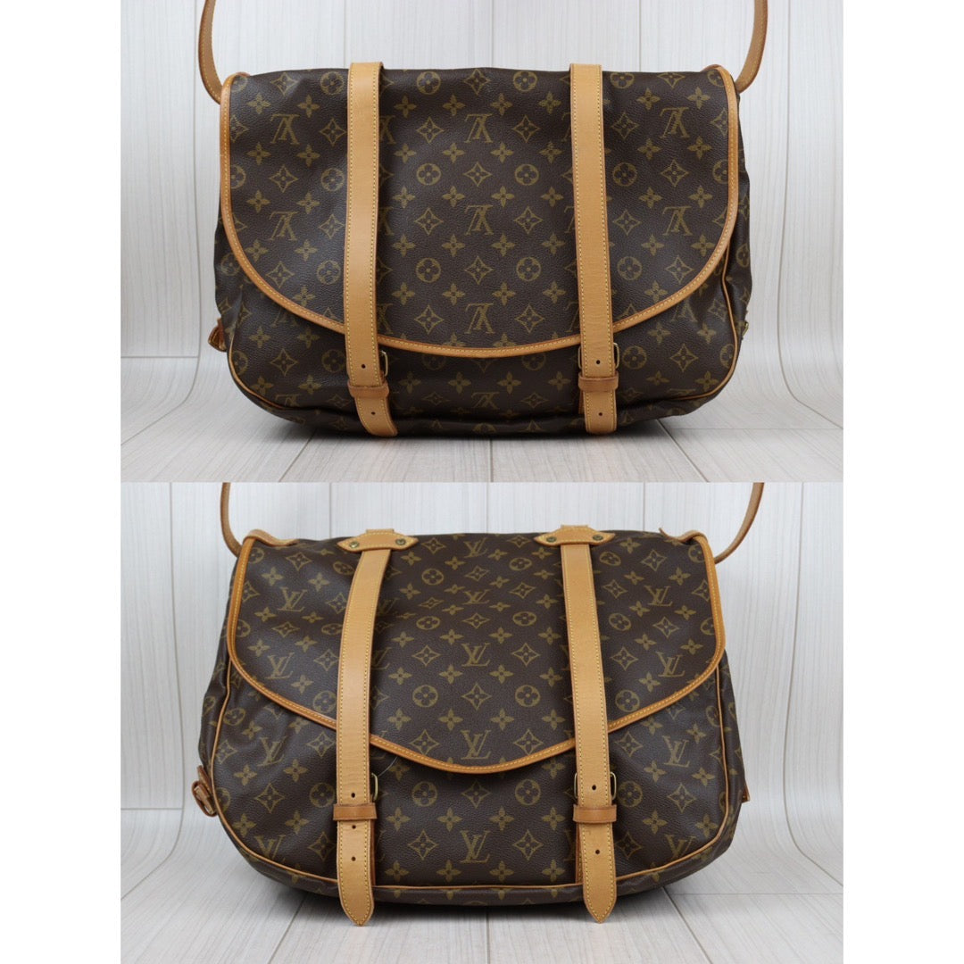 Rank AB｜ LV Monogram Saumur GM 43 Shoulder Bag｜24011624