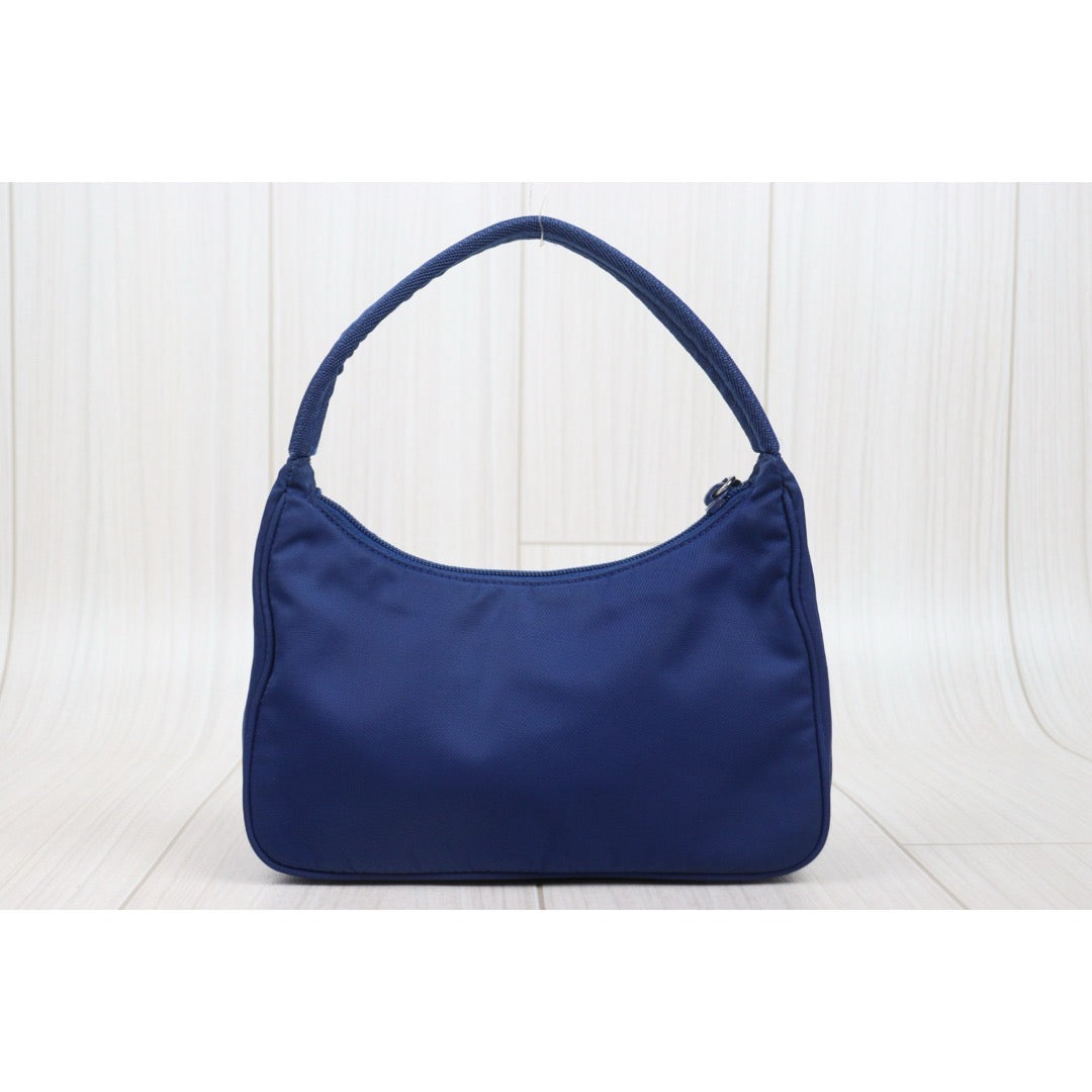Good ( Rank AB)｜ PRADA Nylon HOBO HandBag Blue｜H25111201