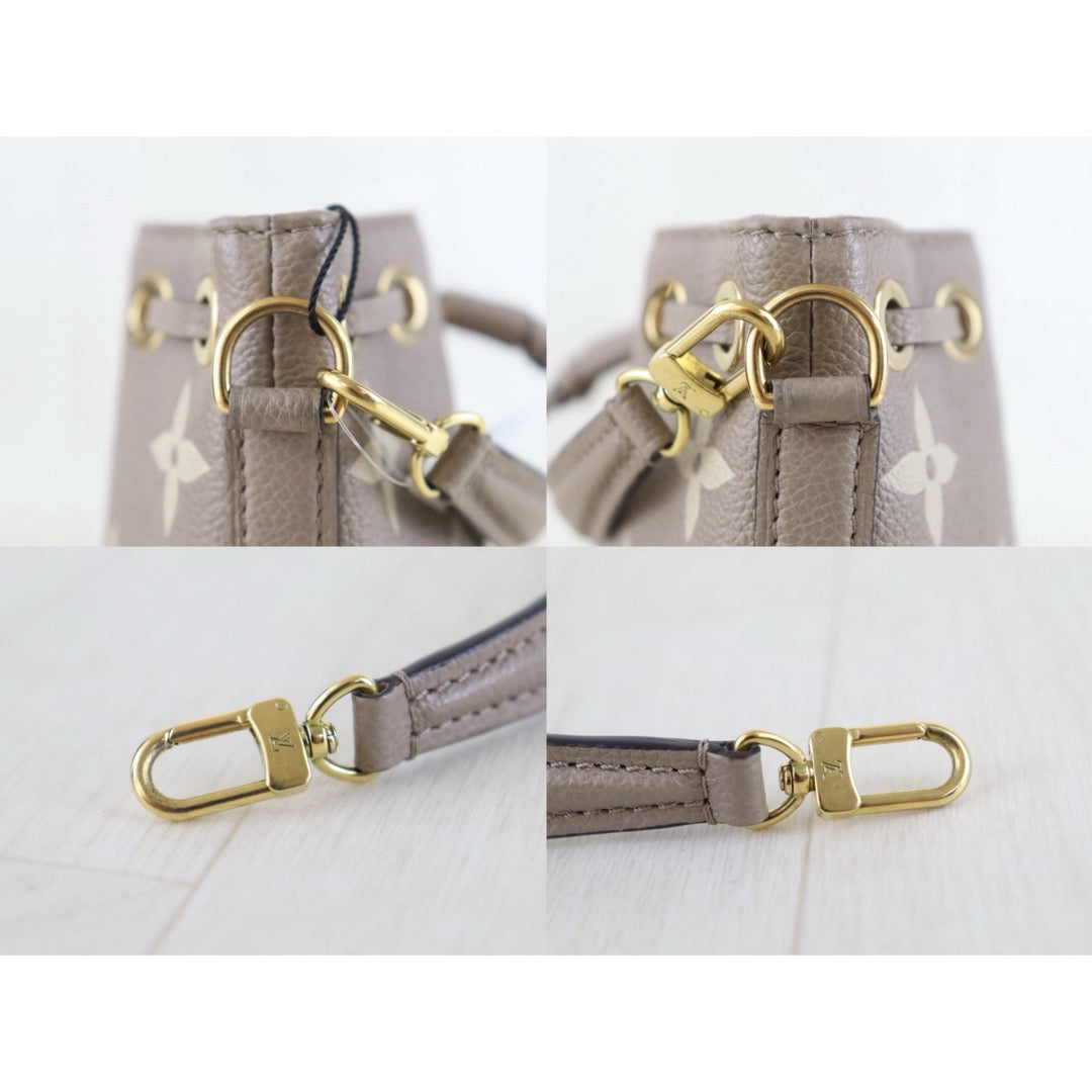 Louis Vuitton Monogram Empreinte Nano Noe ShoulderBag Elephant Grey IC Chips Model (Rank A) - photo 6