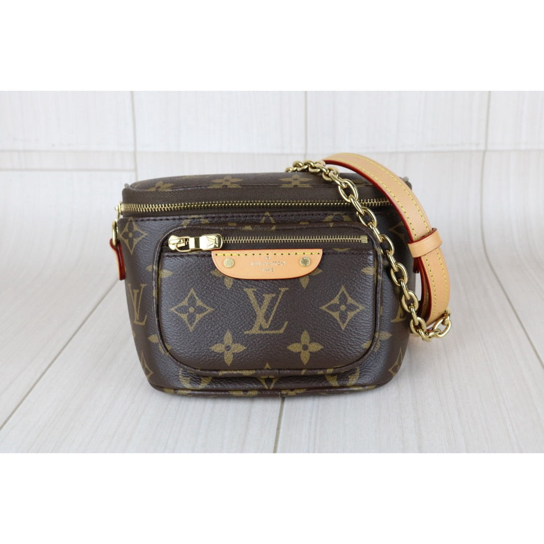Excellent（Rank SA）｜LV Monogram mini bumbag With Shoulder Bag  IC Chips Model ｜S25110330