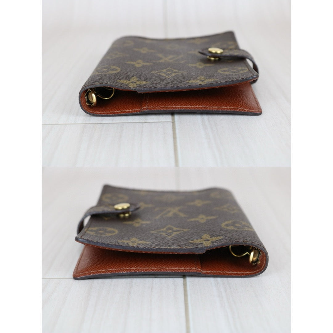 Very Good ( Rank A)｜ LV Monogram Small Ring Agenda Cover Notebook Cover  ｜X25030114