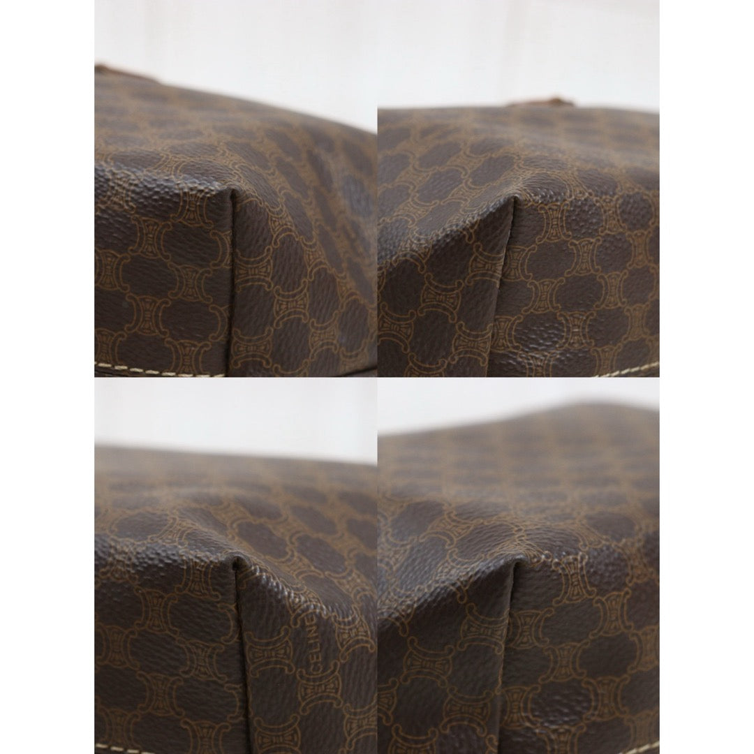Include Entrupy Certificate of Authenticity｜Good ( Rank AB)｜ CELINE Vintage Macadam Hand Bag ｜26100802