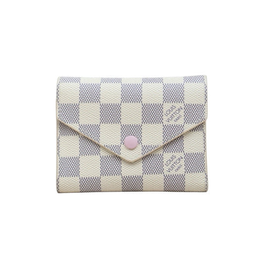 Very Good ( Rank A)｜  LV Damier Azur  Victorine Wallet IC Chips Model ｜26010905
