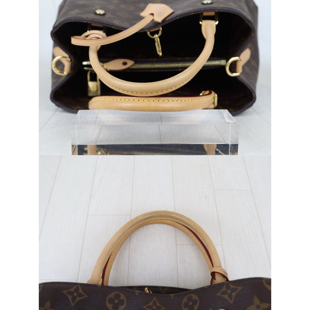 Good ( Rank AB)｜LV Monogram Montaigne MM Hand Bag Shoulder Bag｜S25090106