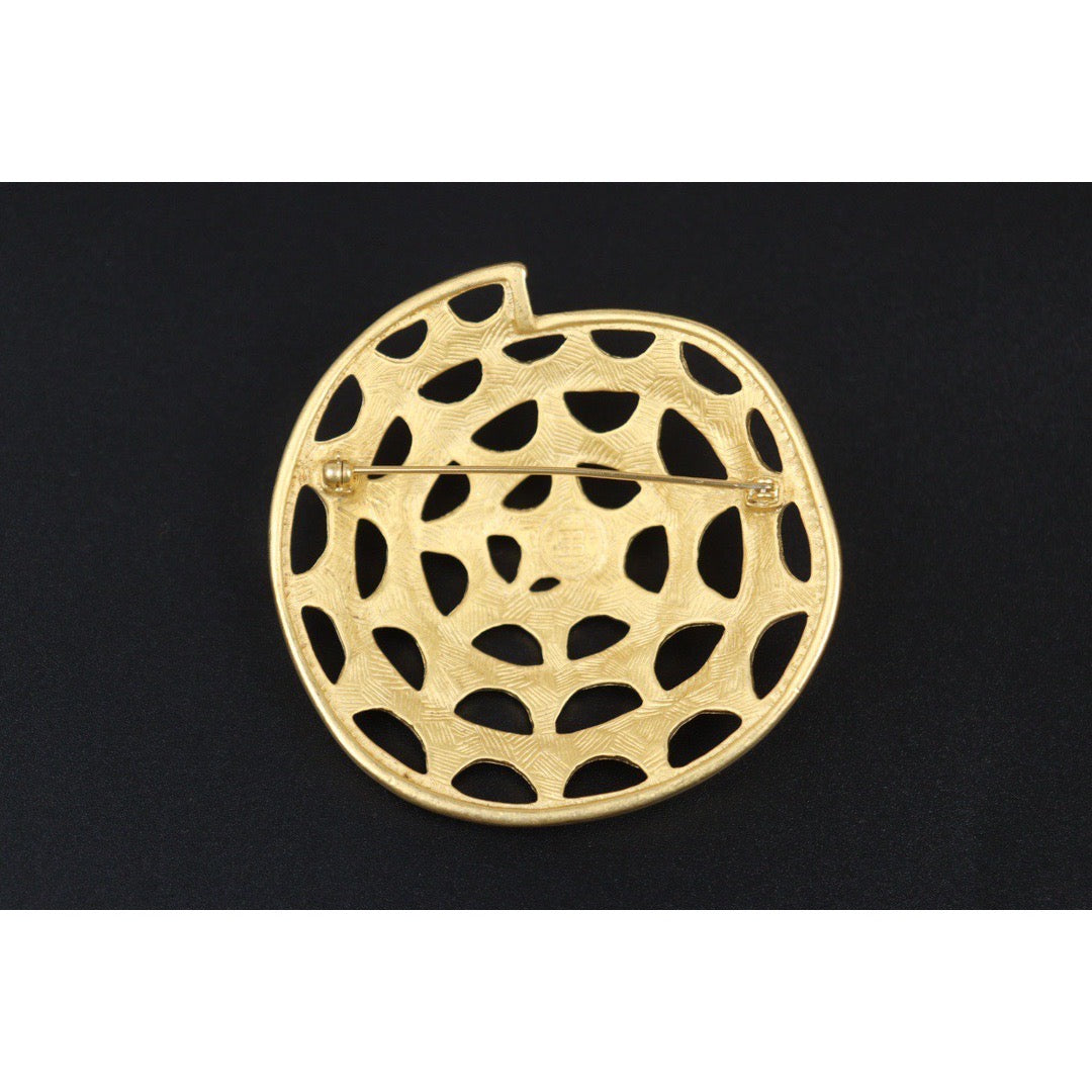 Very Good ( Rank A)  ｜ Givenchy  Vintage Gold Brooch ｜Q24041502