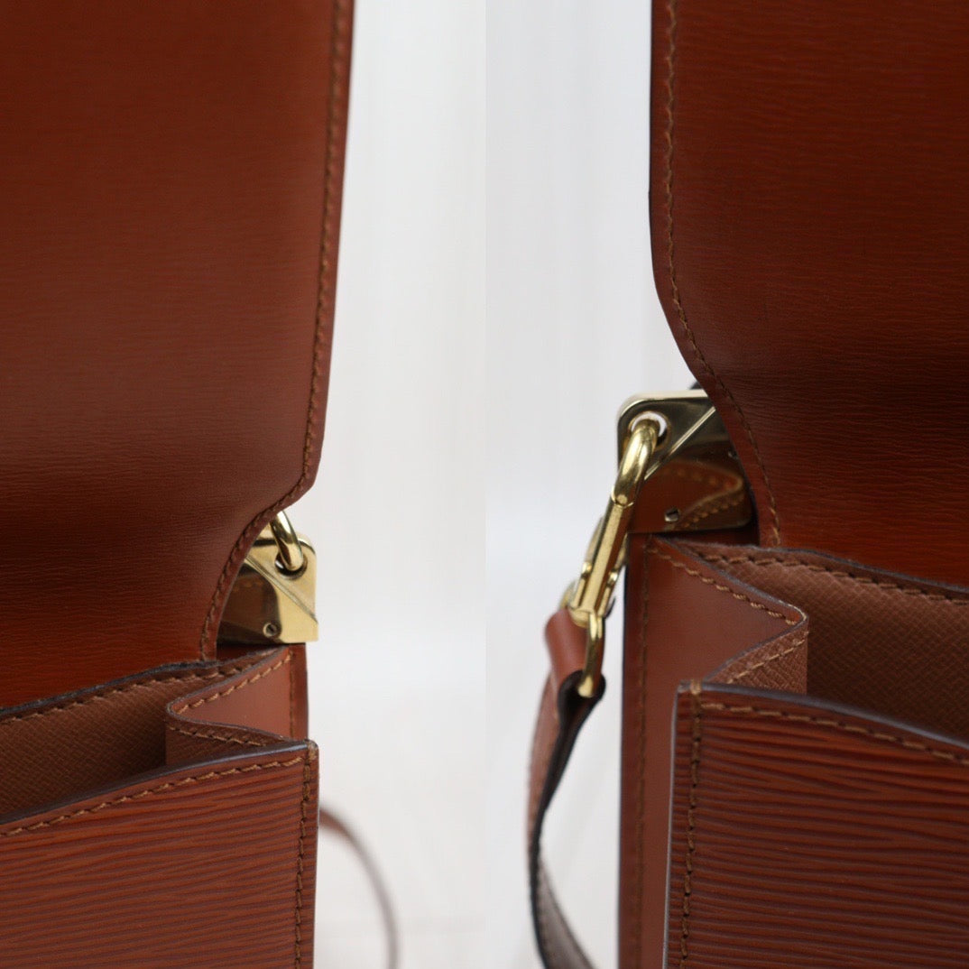 Rank A ｜LV Epi Grenelle Shoulder Bag Brown｜23111201