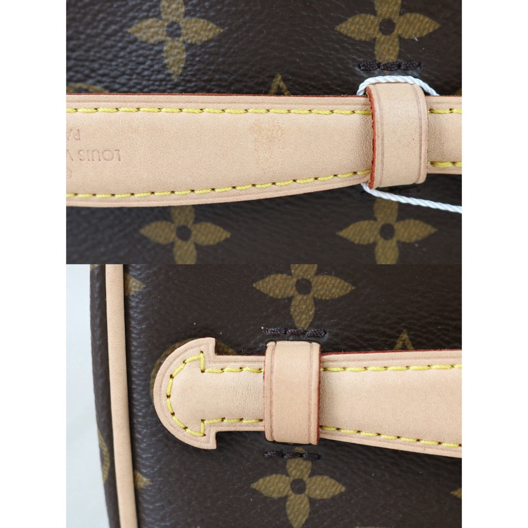 Include Entrupy Certificate of Authenticity｜Very Good ( Rank A)｜ Louis Vuitton Monogram Nice Mini Vanity Handbag IC Chips Model｜X26051718