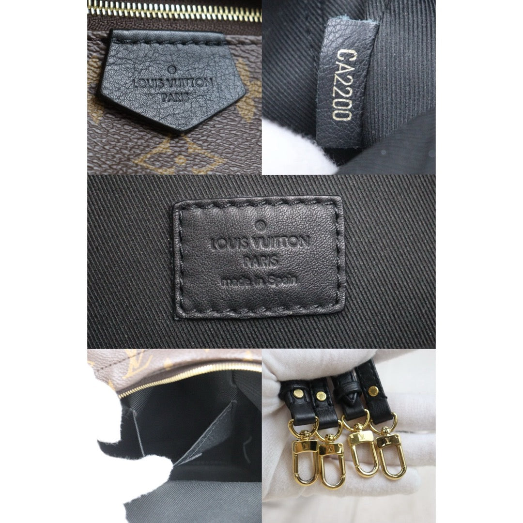 Very Good ( Rank A) ｜  LV Monogram Coated Canvas Mini Palm Springs Backpack｜25082207