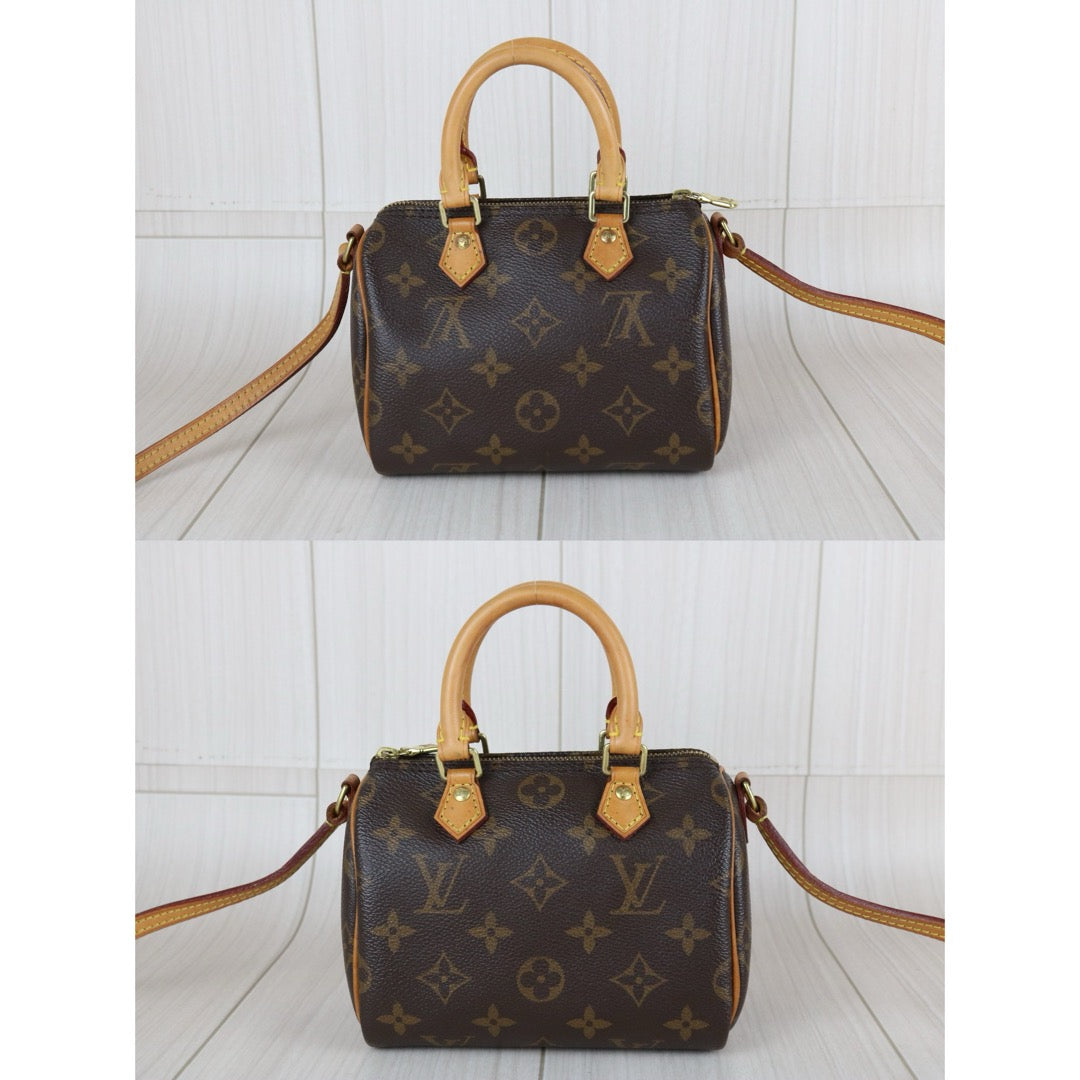 Good ( Rank AB)｜LV Monogram Nano Speedy  Shoulder Bag｜S25090402