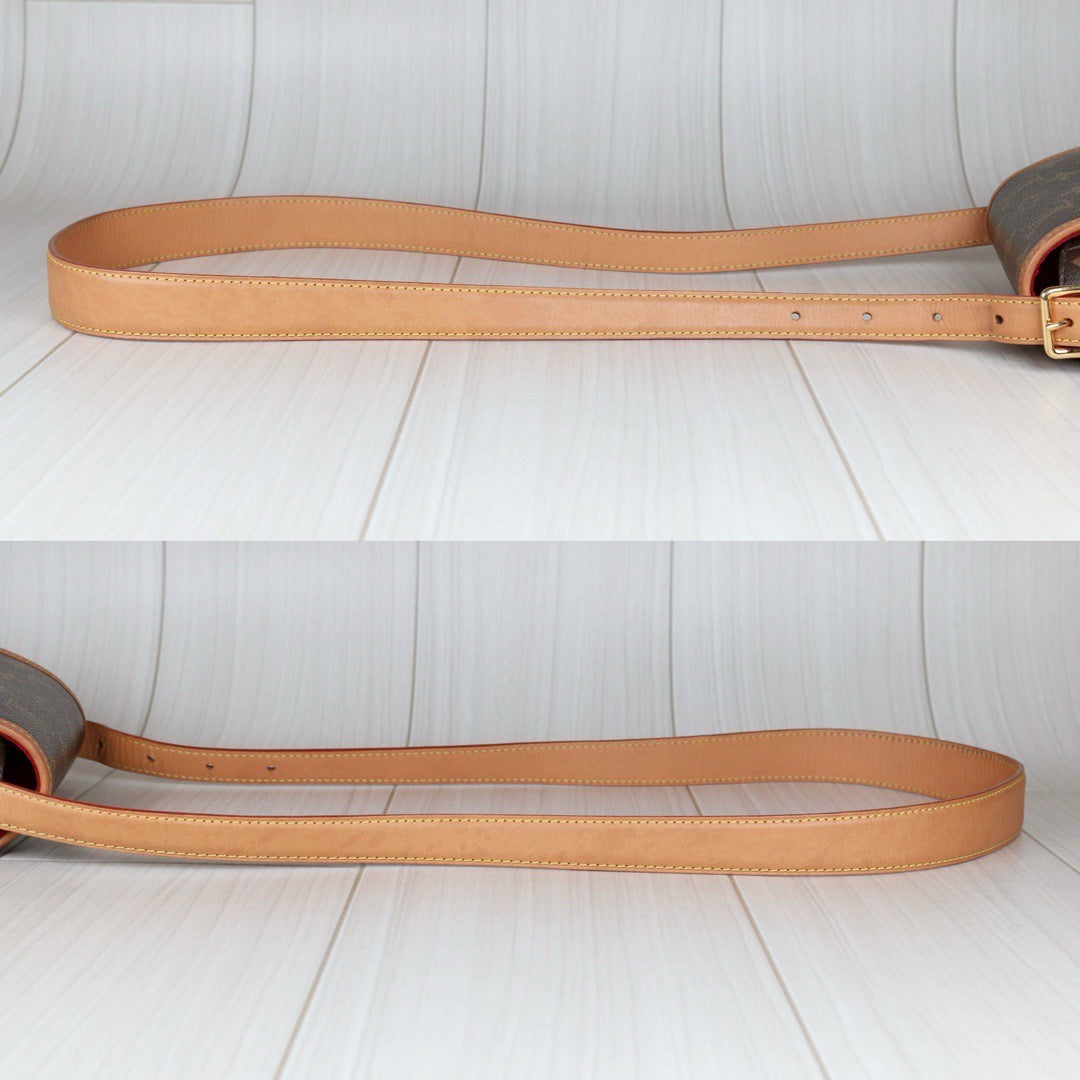 Rank AB｜ LV Monogram Tamburan Shoulder Bag Current Model｜S24051802