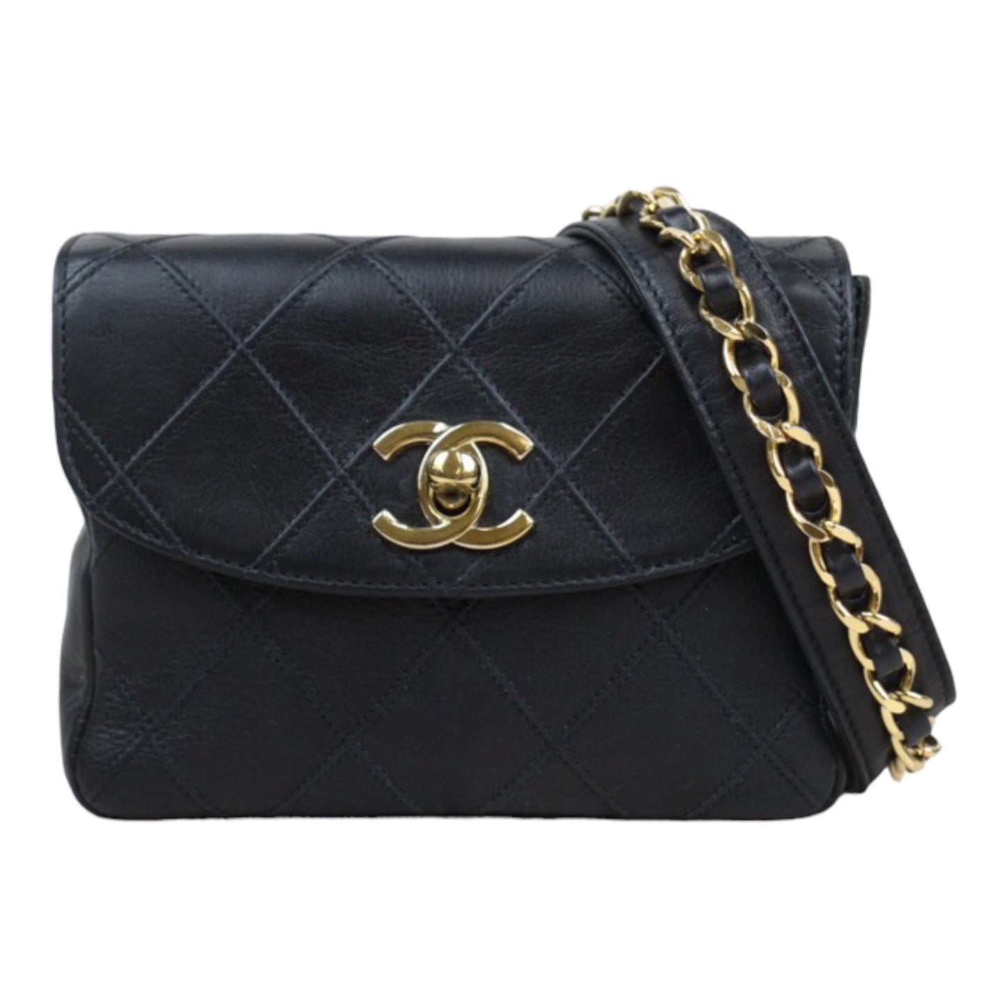 Rank AB ｜ CHANEL  Matrasse Lambskin Waist Bag ｜24030745