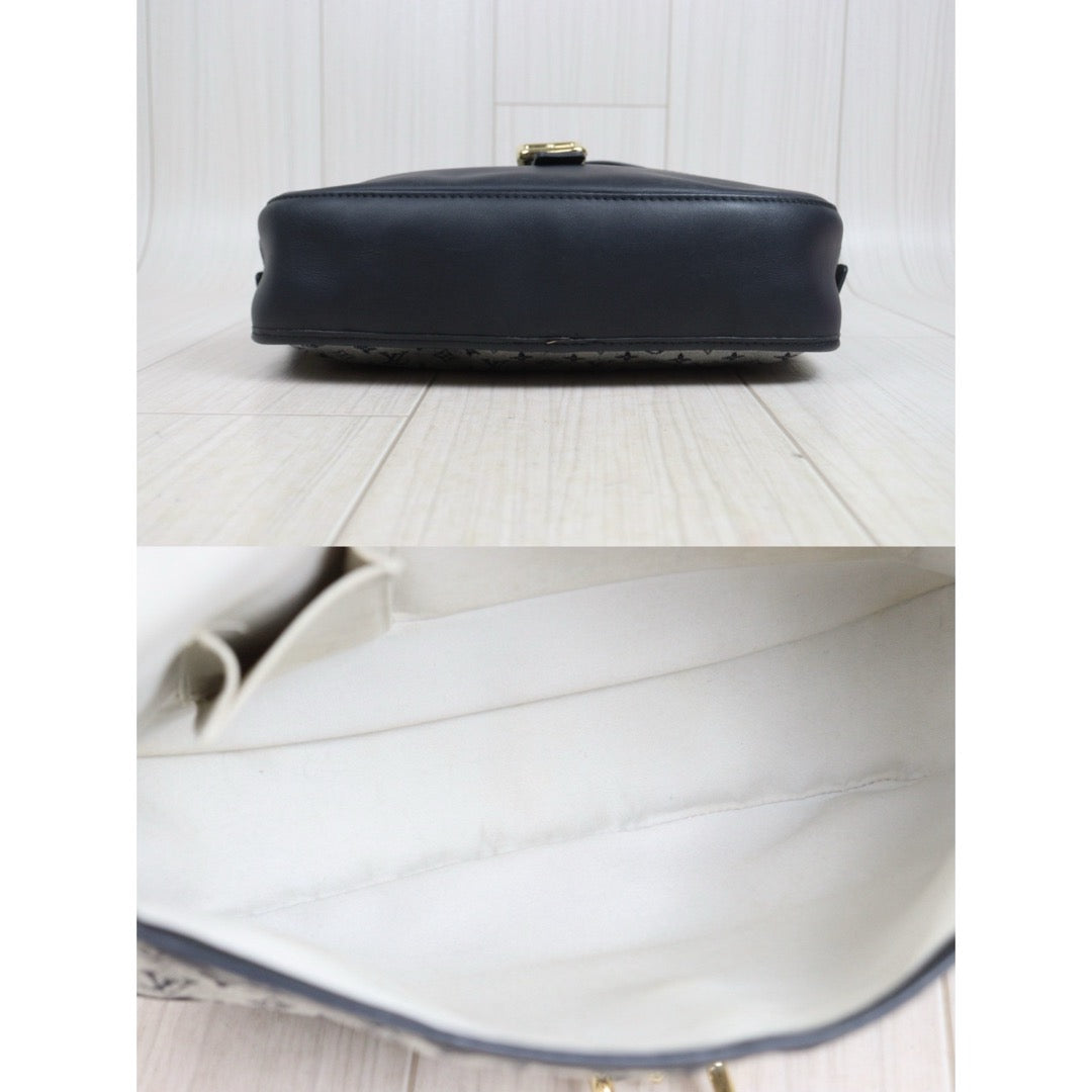 Include Entrupy Certificate of Authenticity｜Good ( Rank AB) ｜  Louis Vuitton Monogram Denim  Blue Shoulder Bag  ｜26050801