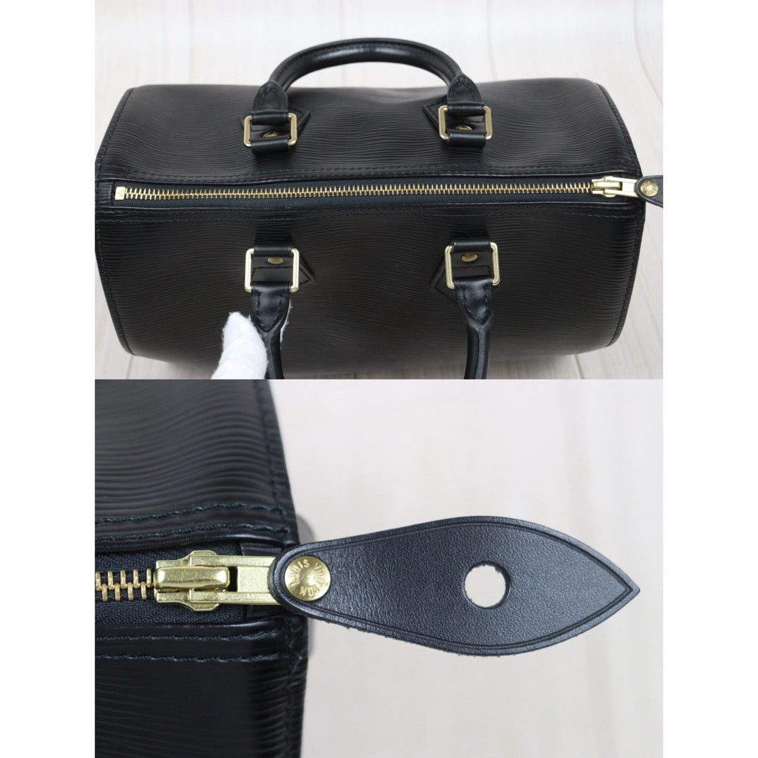 Good ( Rank AB)｜ LV Epi Speedy 25 Hand Bag Black｜25111205