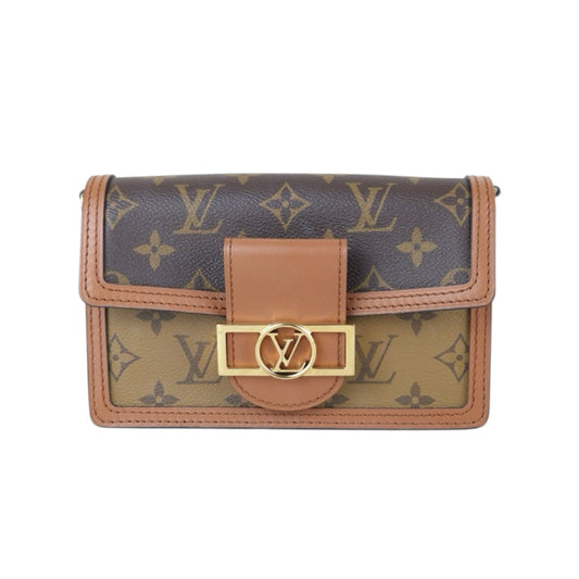 Very Good ( Rank A) ｜LV Monogram Reverse Dauphine Mini WOC Chain Shoulder Bag  IC Chips Model｜S25092402