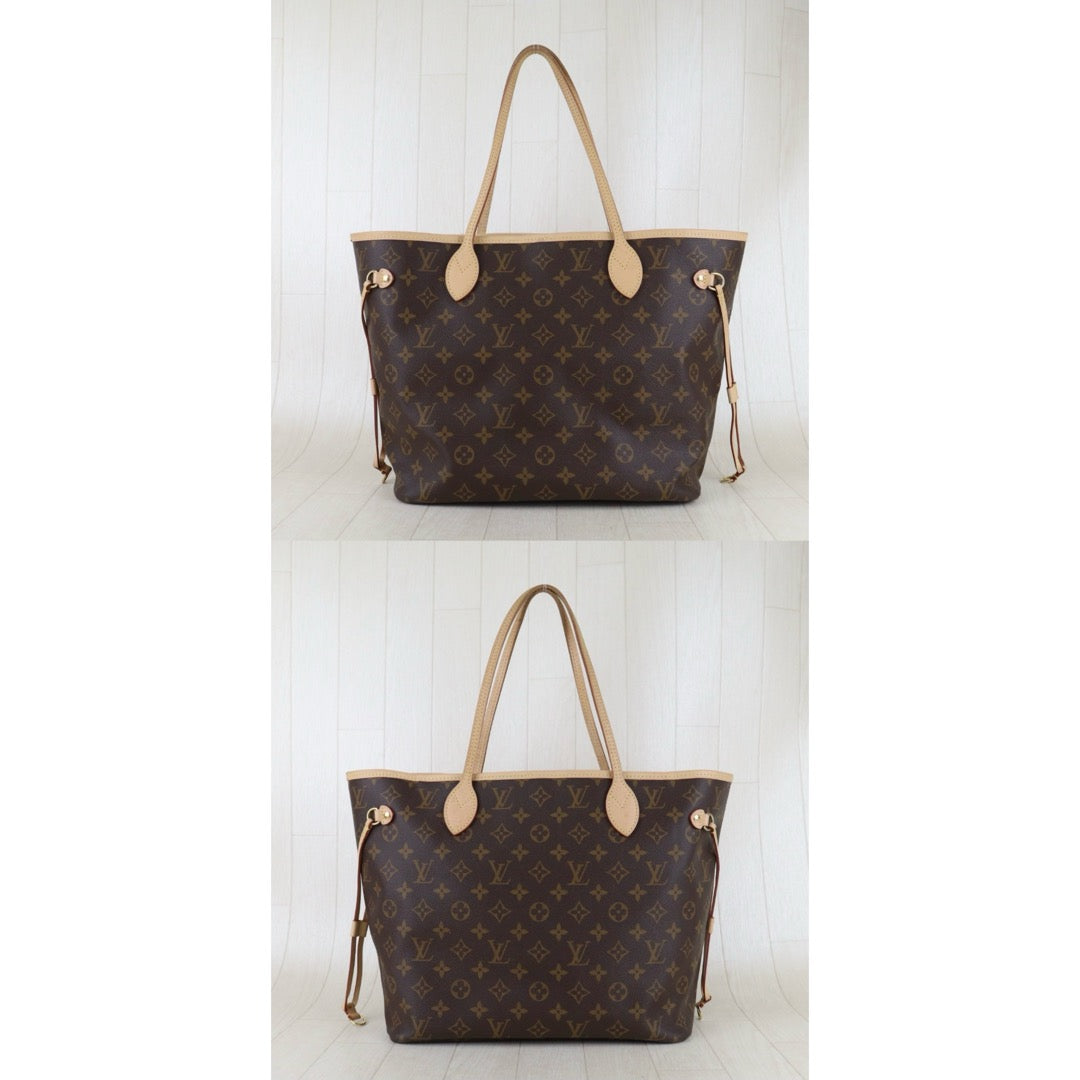 Include Entrupy Certificate of Authenticity｜Very Good ( Rank A)｜ Louis Vuitton Monogram Neverful MM ShoulderBag With Pouch  IC Chips Model｜S26060120