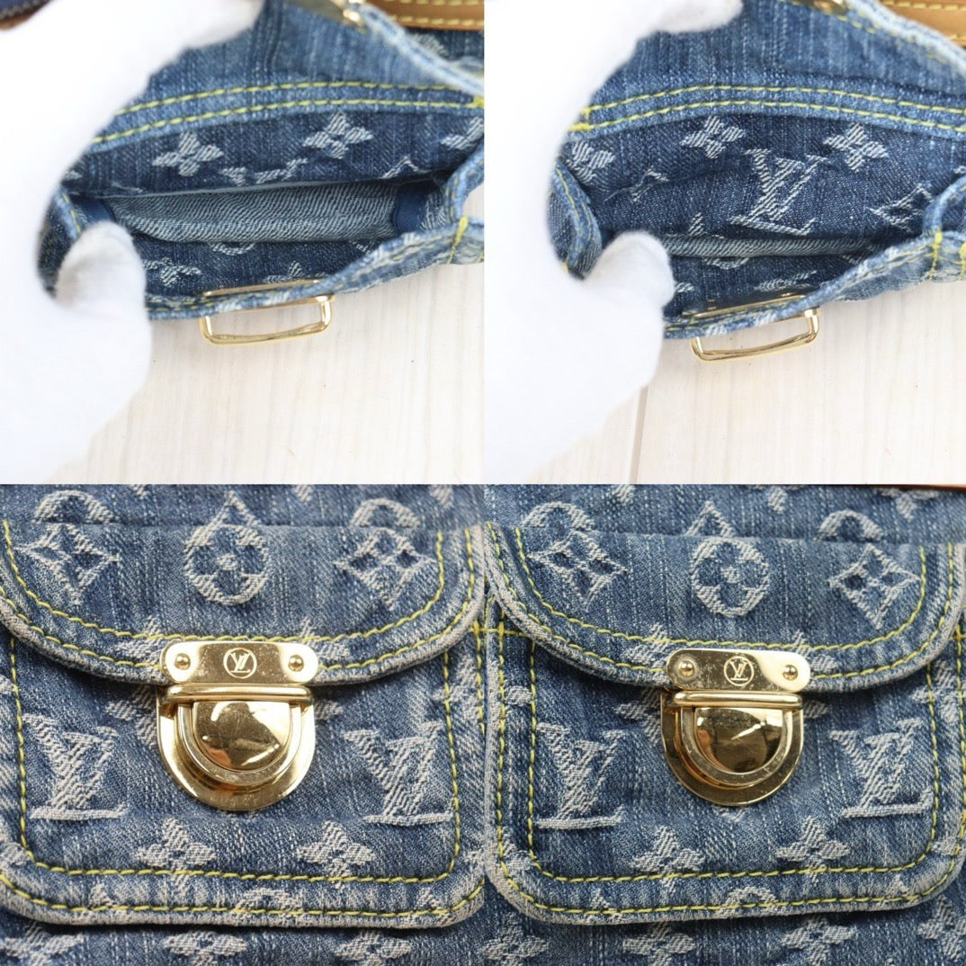 Good ( Rank AB)｜  LV Monogram Baggy Denim Shoulder Bag｜V24090517