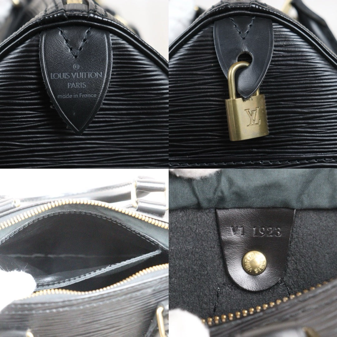 Very Good ( Rank A)｜ LV Epi Speedy 25 Hand Bag Black｜26011420