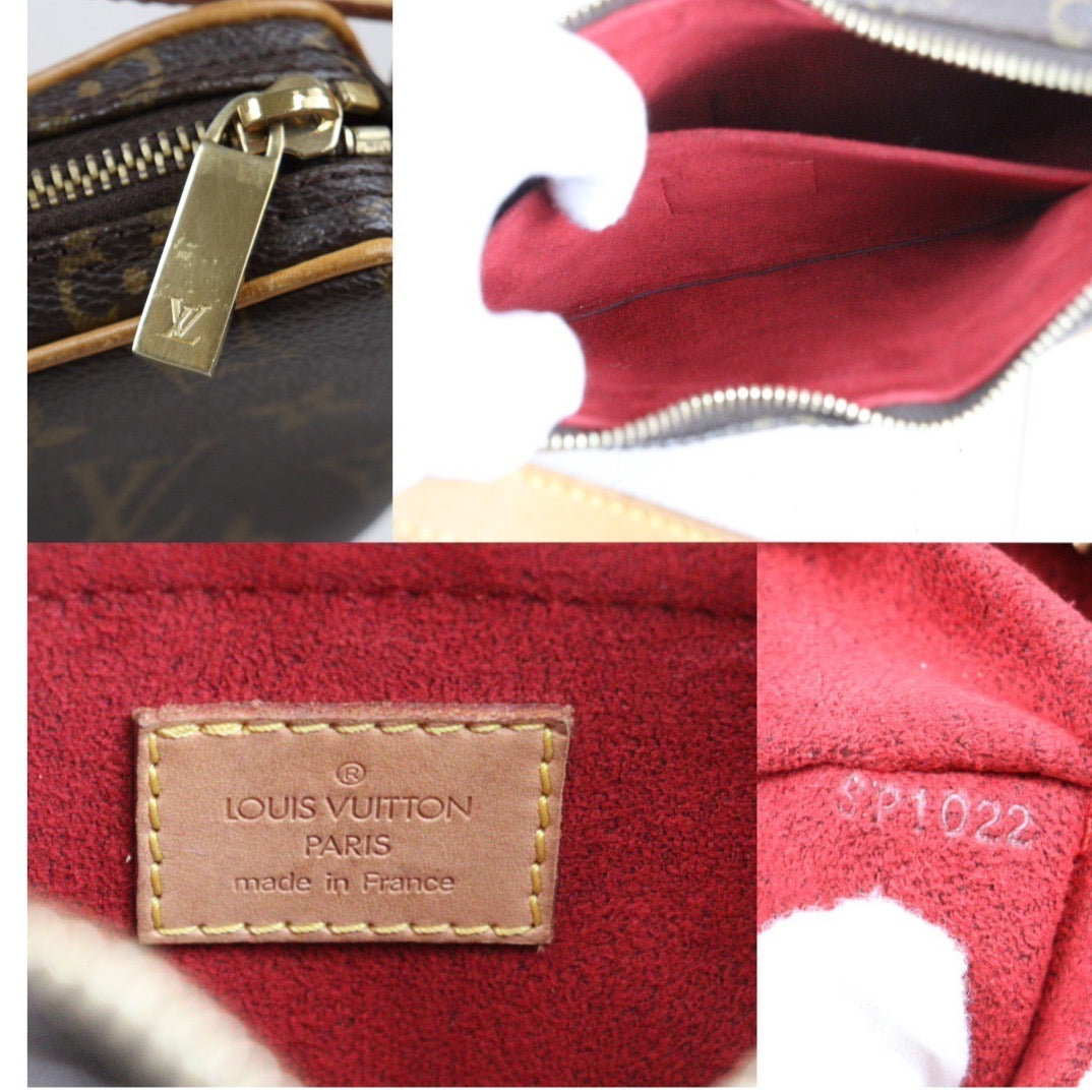 Rank AB｜LV Monogram Pochette Croissant Shoulder Bag｜23121910