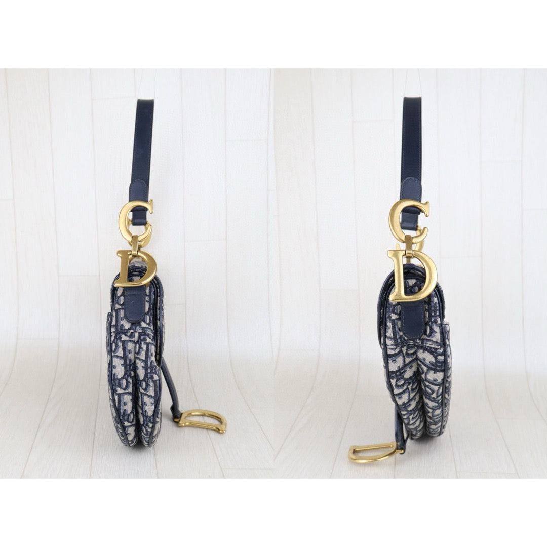 Very Good ( Rank A)｜Dior Trotter Saddle Shoulder Bag Medium｜S25032304