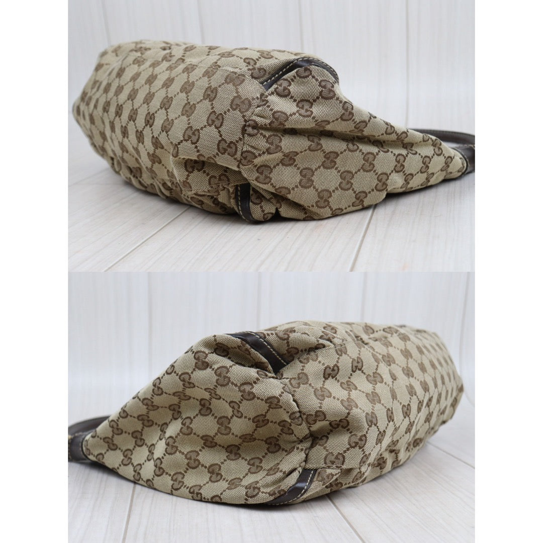 Rank A ｜ GUCCI  GG Canvas Shoulder Bag ｜J24022710