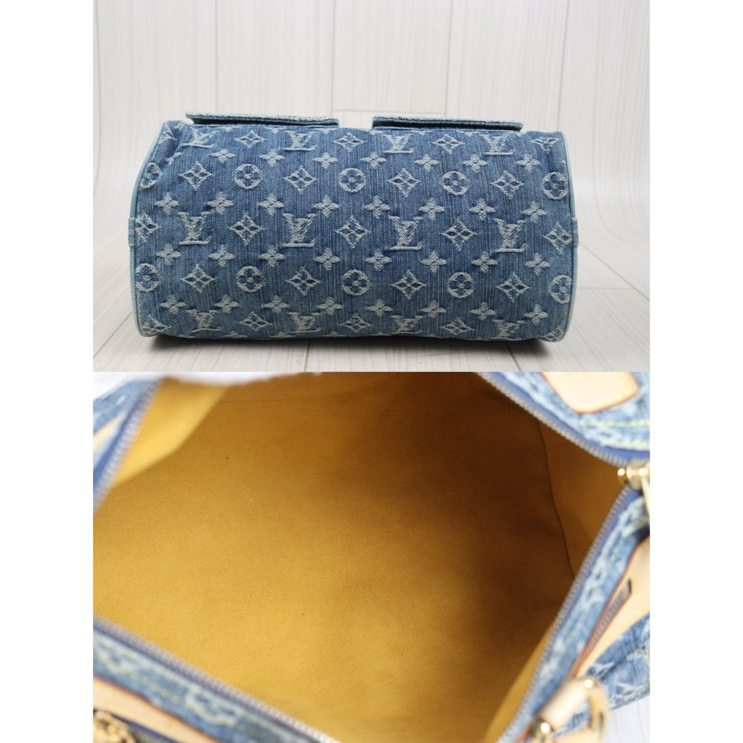 Good ( Rank AB)｜  LV Monogram Denim Hand Bag｜V25092513