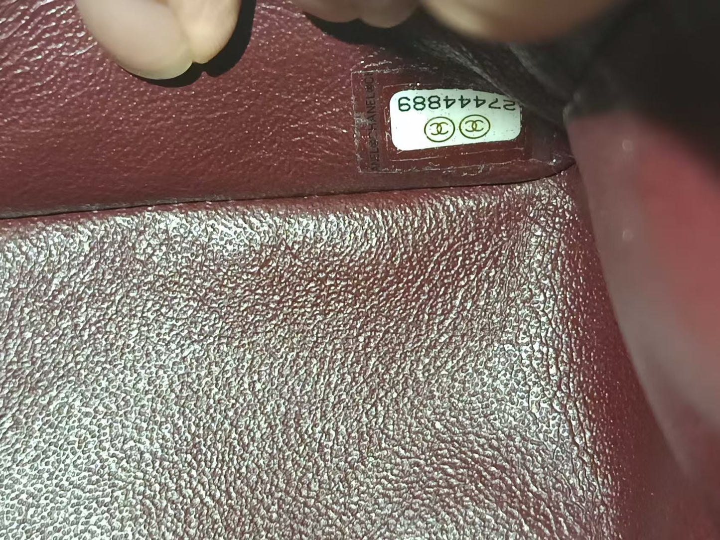 Include Entrupy Certificate of Authenticity｜Very Good ( Rank A)｜CHANEL Caviar Skin Matrasse Chain Double Flap 25 Shoulder Bag Black