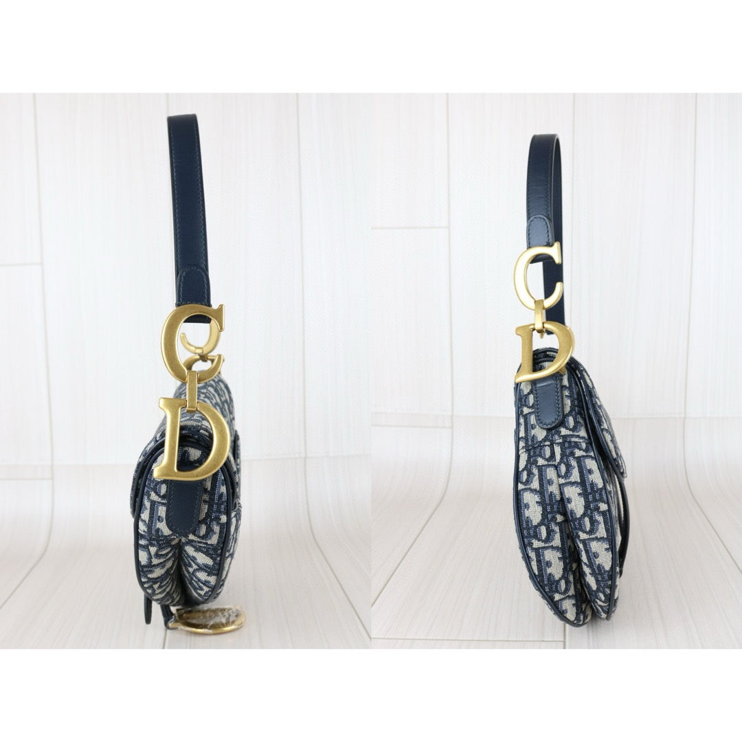 Very Good ( Rank A)｜Dior Trotter Saddle Shoulder Bag Medium｜J25042403