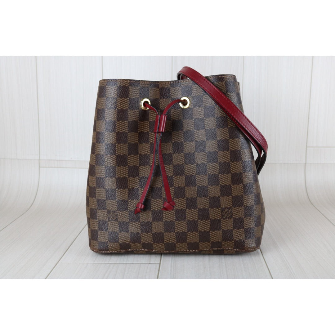 Good ( Rank AB) ｜ LV Damier Neo Noe Shoulder Bag Cherryberry｜X25112308