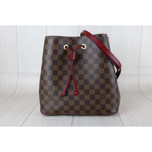 Good ( Rank AB) ｜ LV Damier Neo Noe Shoulder Bag Cherryberry｜X25112308