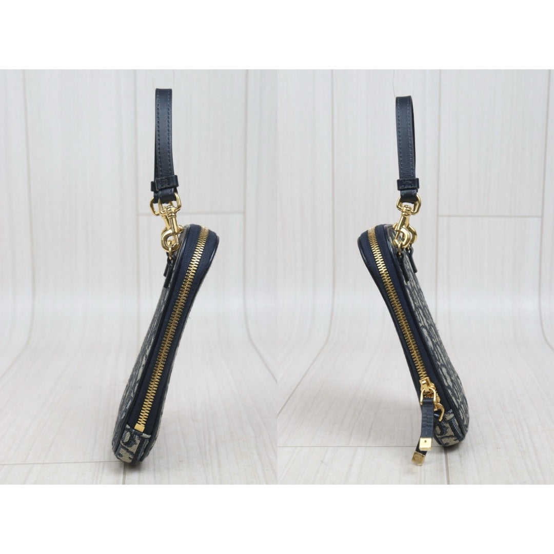 Include Entrupy Certificate of Authenticity｜Very Good ( Rank A)｜Dior Montaigne Mini Pochette Saddle｜26070302