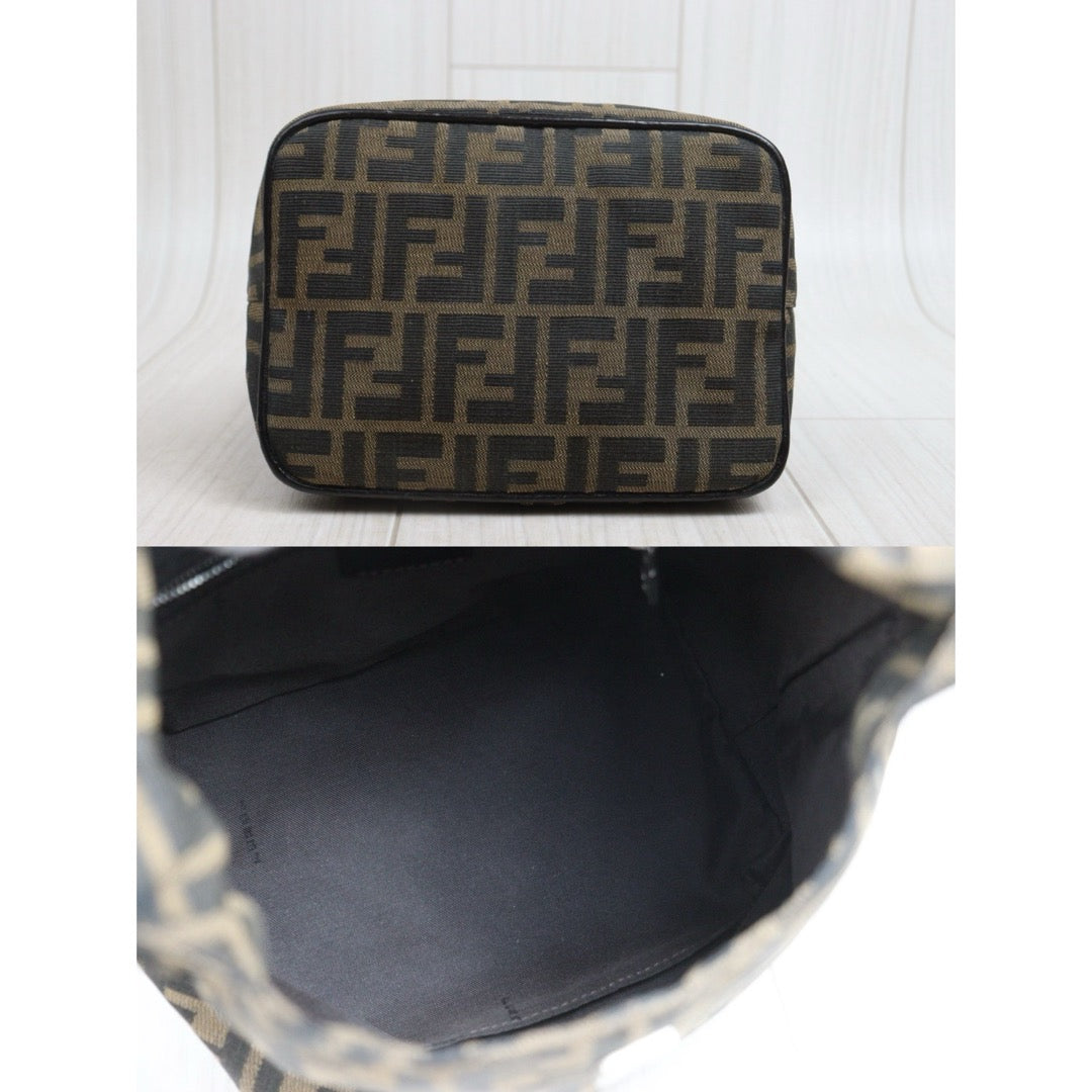Include Entrupy Certificate of Authenticity｜Good ( Rank AB)｜ FENDI Mamma French Fries Charm Shoulder Bag  ｜26080620