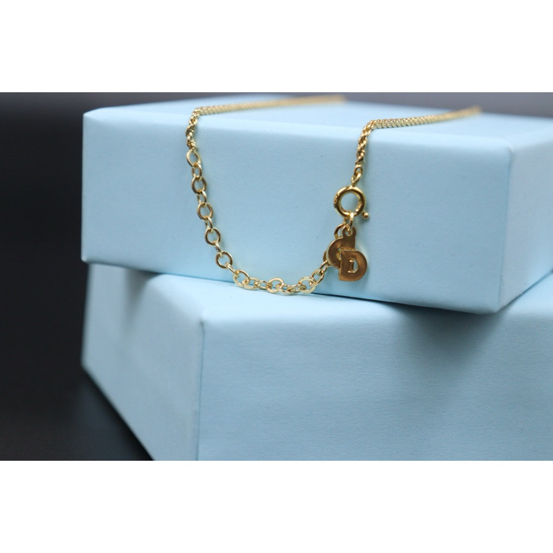 Very Good ( Rank A)｜ Dior CD Heart  Necklace Earring Set ｜V25110619