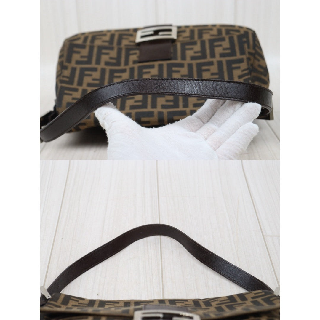 Good ( Rank AB)｜ FENDI Zucca Mamma Baguette Shoulder Bag｜25082705