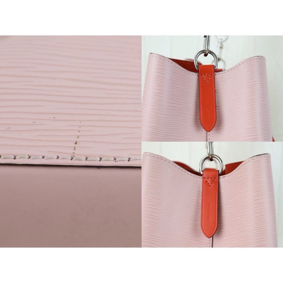 Include Entrupy Certificate of Authenticity｜Very Good ( Rank A)｜ Louis Vuitton Monogram Epi Neo Noe BB Handbag Shoulder Bag Pink IC Chips Model｜S26060124