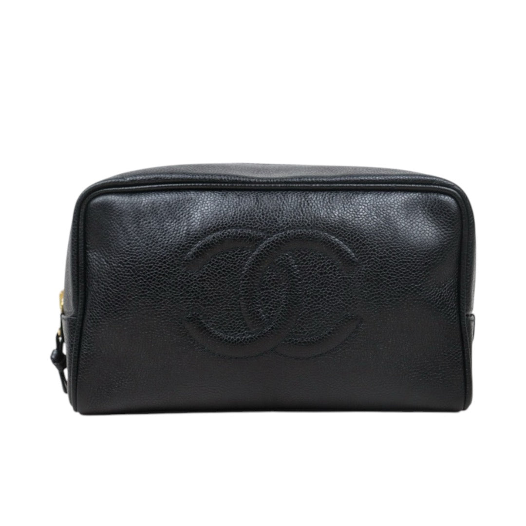 Very Good ( Rank A)｜ CHANEL Caviar Skin Vanity Handbag  Made In 1996～1997Year ｜24111202