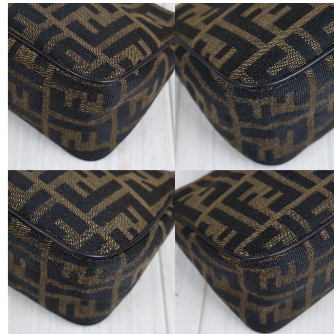 Rank A ｜ FENDI Zucca Handbag ｜23121105