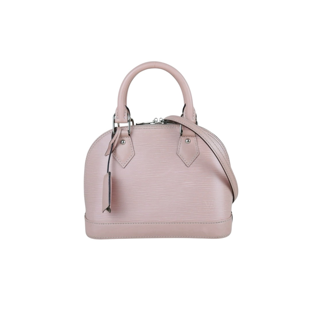 Include Entrupy Certificate of Authenticity｜Good ( Rank AB)｜Louis Vuitton Epi Alma BB HandBag Shoulder Bag Pink ｜S26070603