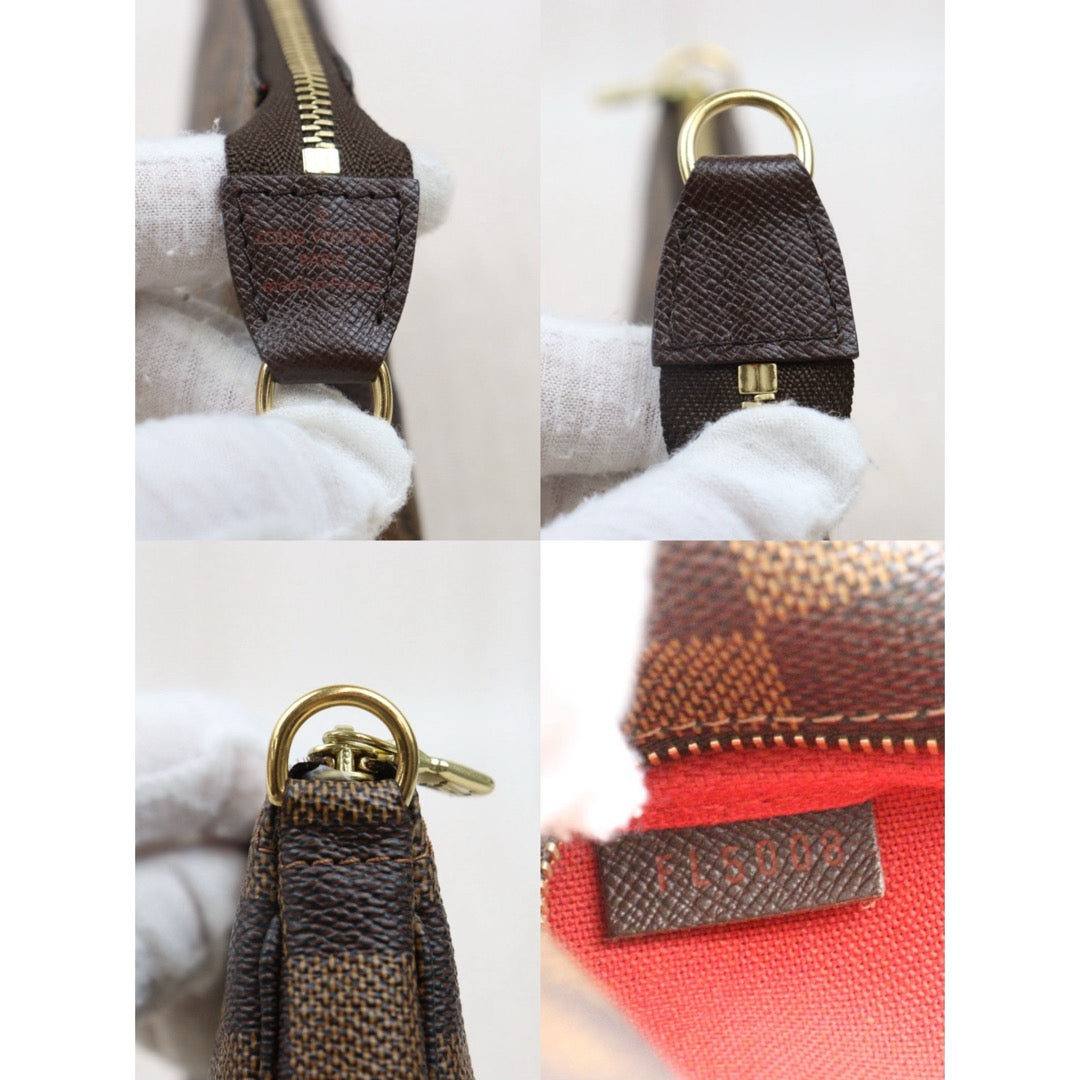 Good ( Rank AB)｜LV Damier Male Handbag With Pouch｜25052914
