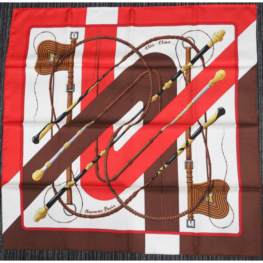 Very Good ( Rank A) ｜ HERMES Ribbon Scarf 90｜V24110744