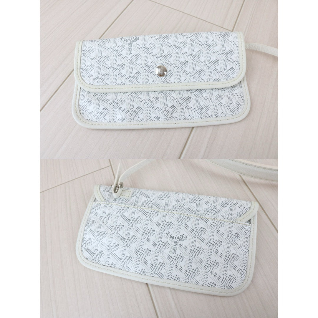 Very Good ( Rank A) ｜ Goyard Boheme Hobo Shoulder Bag White｜B25032902