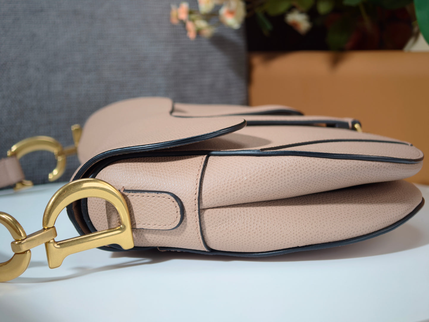 Very Good ( Rank A)｜Dior Trotter Saddle Shoulder Bag Medium  Current Model