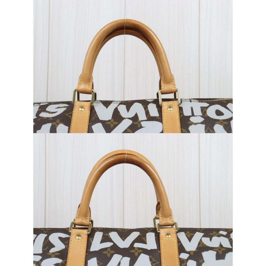Good ( Rank AB)｜ LV Monogram Graffiti Keepall 50 Stephen Sprouse Limited Edition｜P25082708