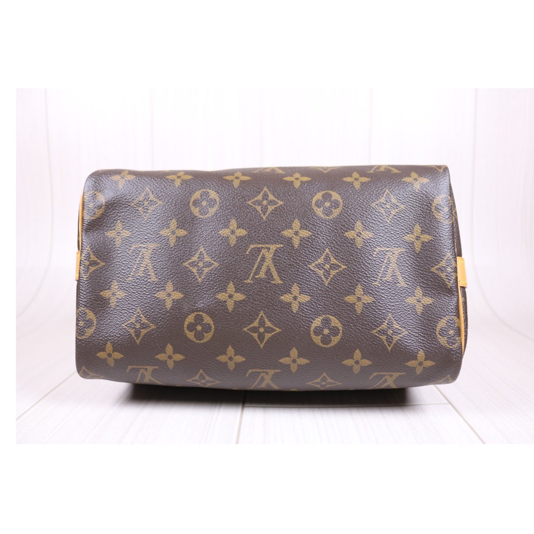 Rank AB｜ LV Monogram Speedy 25 Hand Bag With Shoulder Strap｜S24030416